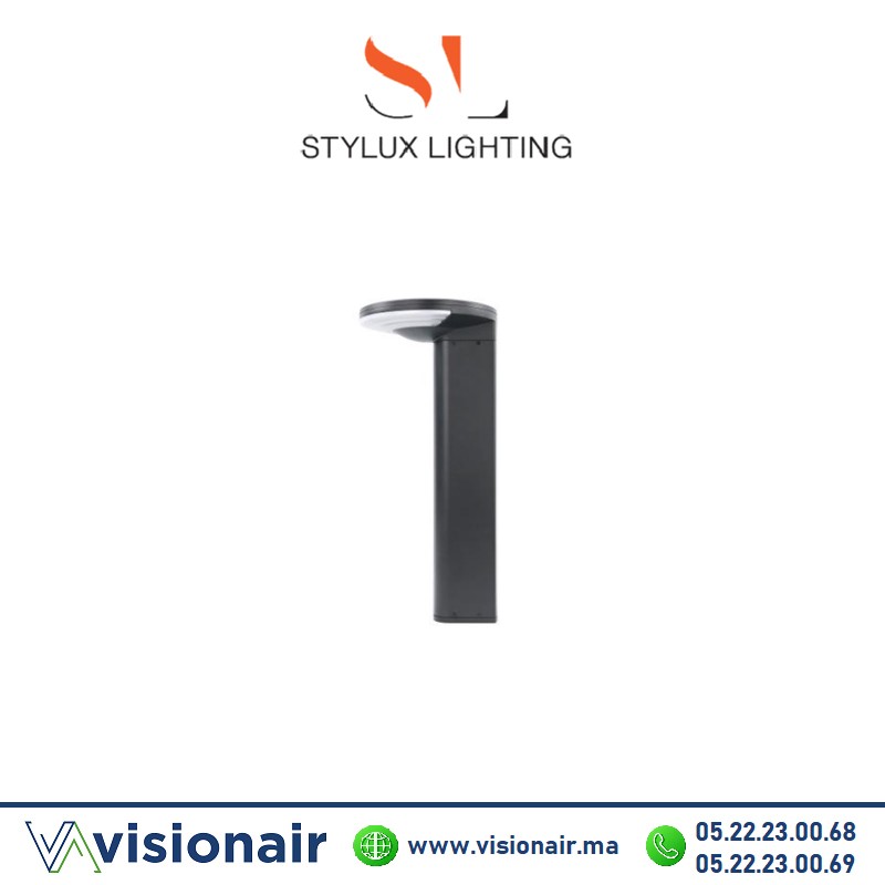 [STYL60PVSRL3N28C] Bornes LED solaire Stylux 4000°K IP65