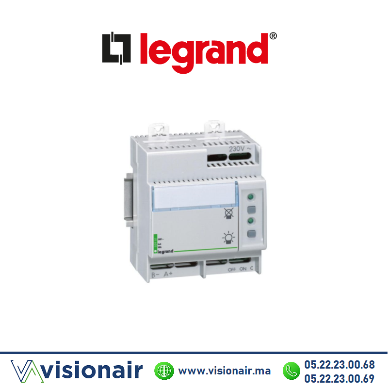 [003900] Télécommande blocs secours LEGRAND multifonction 600 blocs 003900