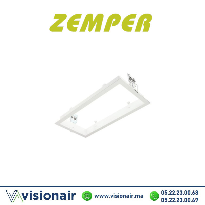[AMD0041] Cadre d'encastrement Zemper bloc de secours AMD0041