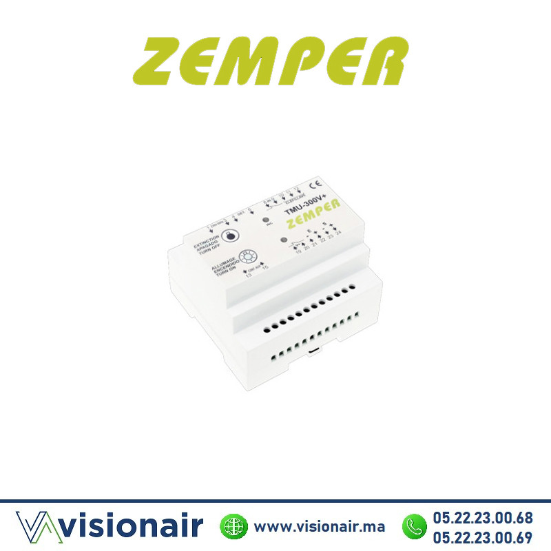 [TMS-300] Télécommande Zemper bloc secours