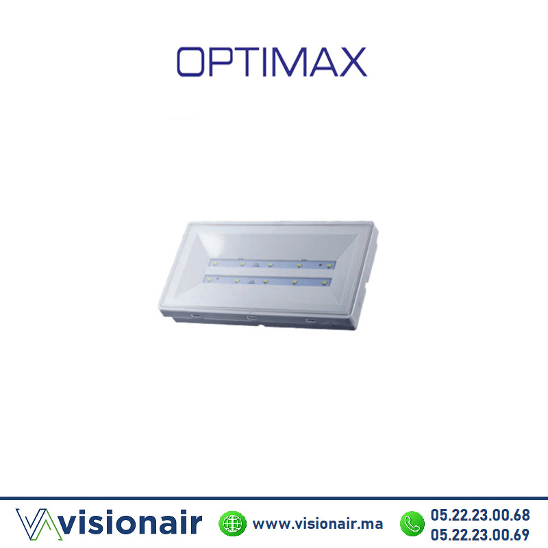 [OPTBAESL212M] BAES Bloc de secours optimax 360LM 3H IP65