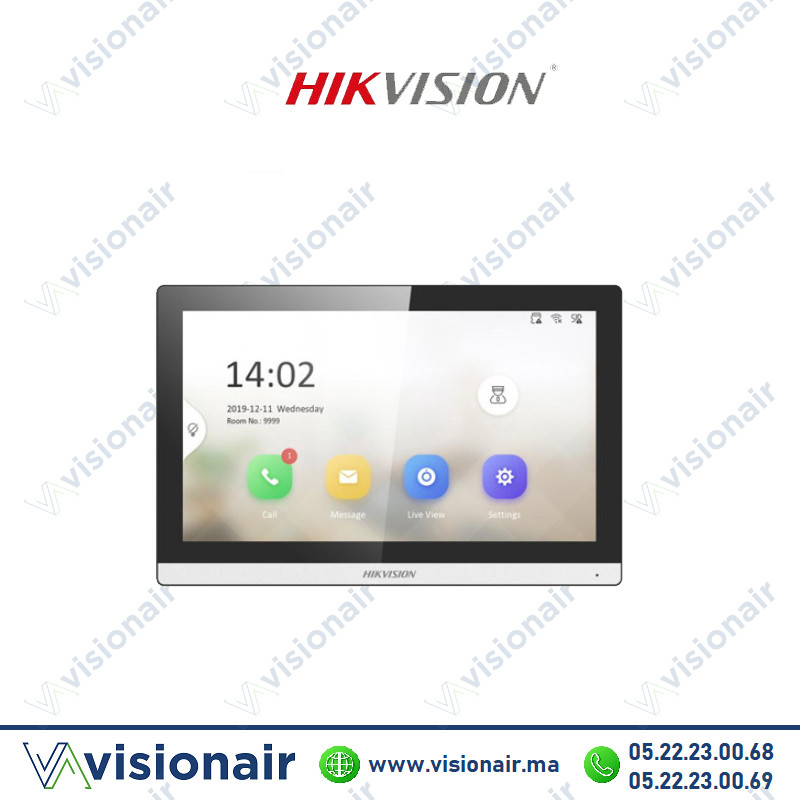 [DS-KH6350-WTE1] Moniteur vidéophone HIKVISION écran TFT 7" DS-KH6350-WTE1