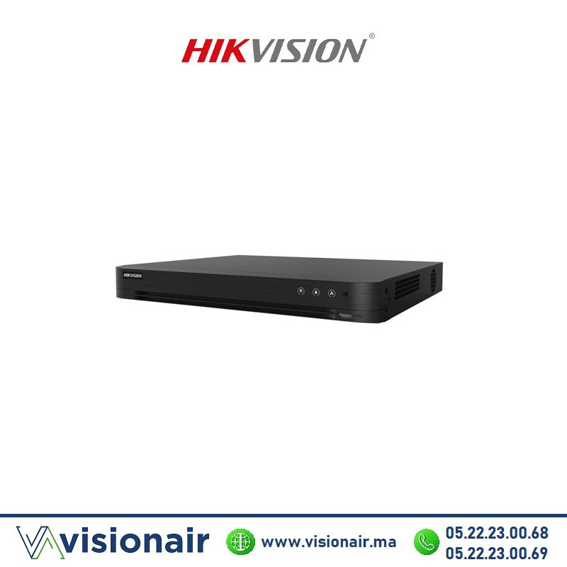 [iDS-7232HQHI-M2/XT] DVR Hikvision 3K/5MP AcuSense 32 Canaux 1080p iDS-7232HQHI-M2/XT