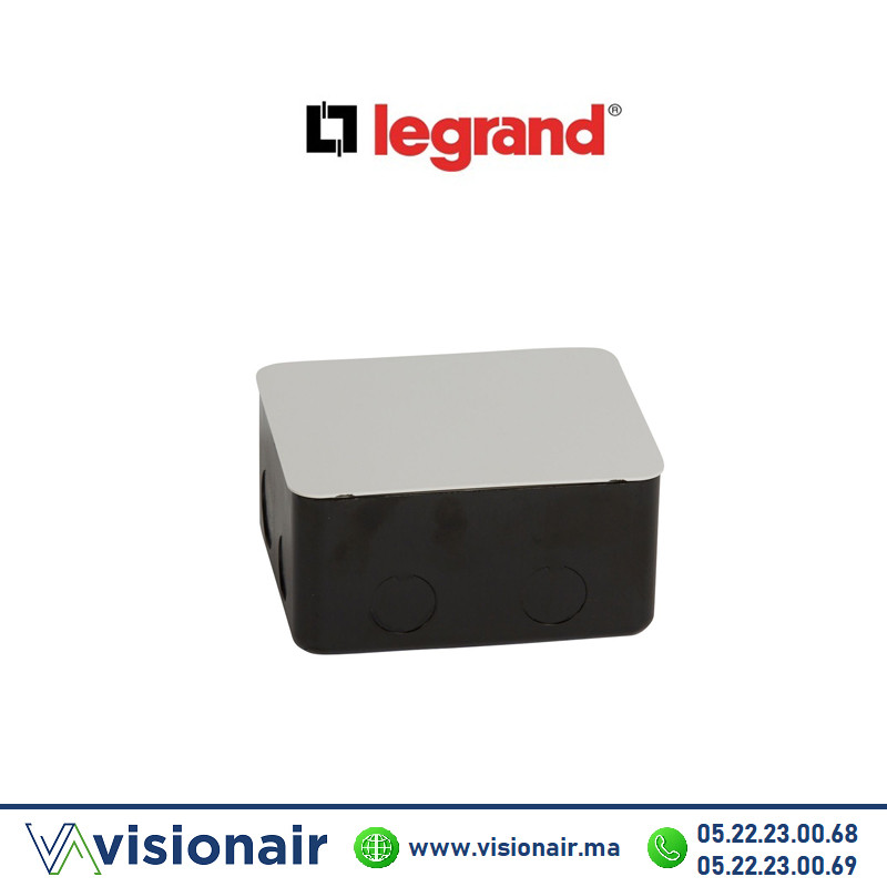 [054001] Boîte d'encastrement béton Legrand pour Pop up sol 4 modules 054001
