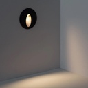 Balisage V-TAC rond 2W 4.8x6.15cm 3000°K noir SKU97402 Casablanca Maroc