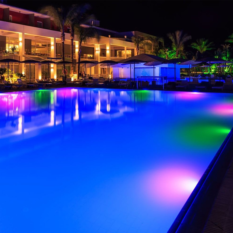 Projecteur Led piscine apparent V-TAC 18W IP68 RGB SKU95213 Casablanca Maroc