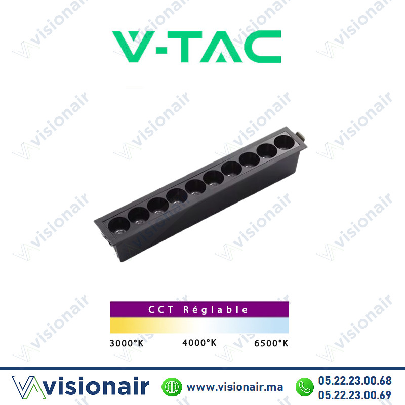[VT41000-SKU97985] Laser encastré V-TAC 20W CCT SKU97985