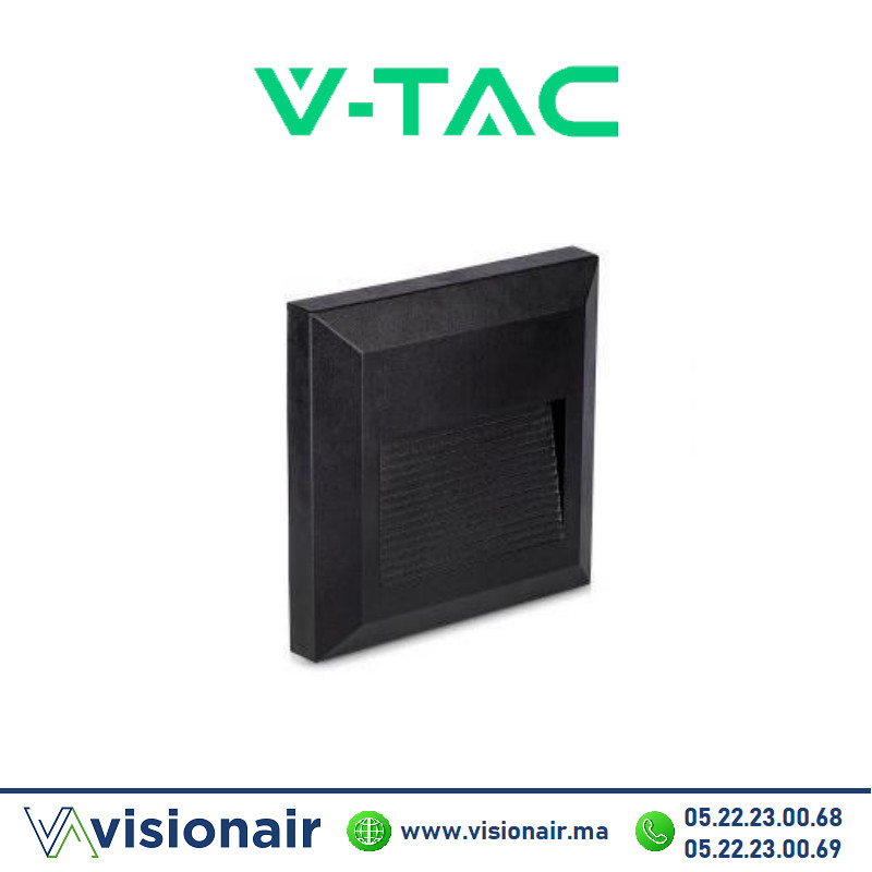 [VT11029-SKU97411] Balisage V-TAC carré 2W 11.5x7.2cm 3000°K blanc SKU97411