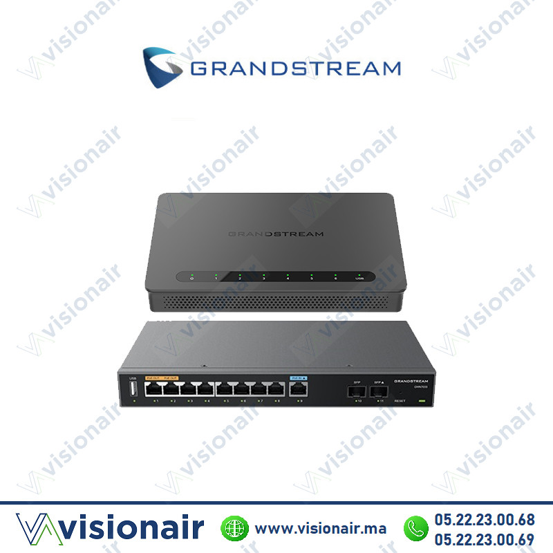 [GWN7003] Routeur Grandstream VPN Multi-Wan 2xSFP + 9xRJ45 gigabit GWN7003
