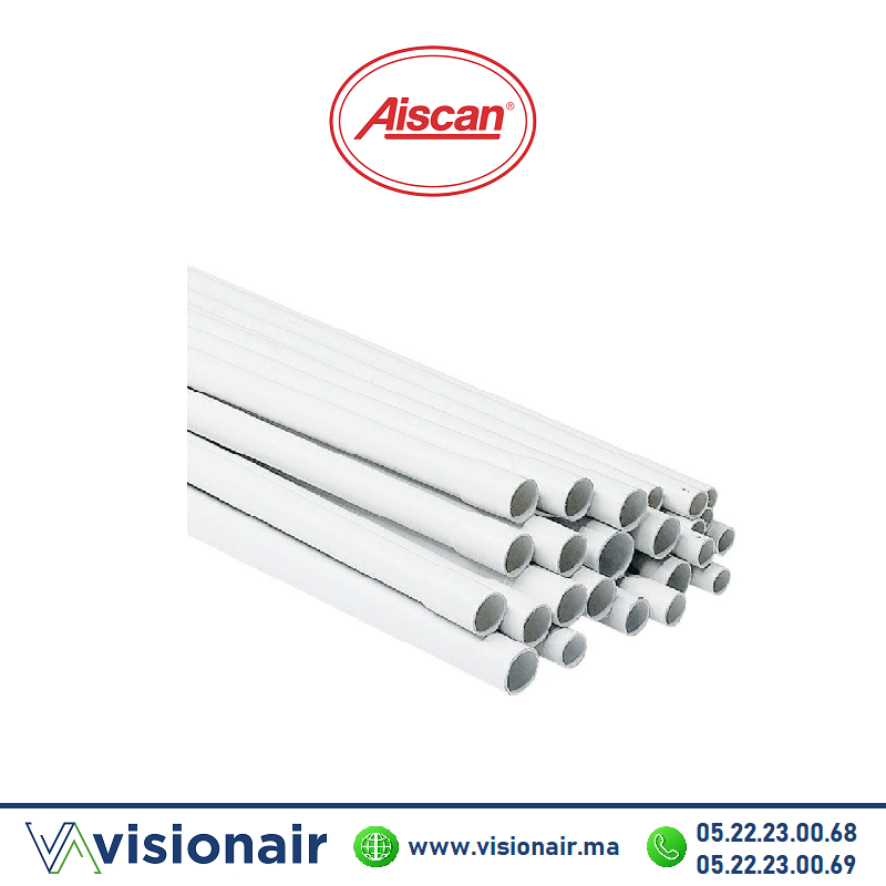 [AISCPVC13_20] Tube PVC électrique rigide AISCAN 13D20