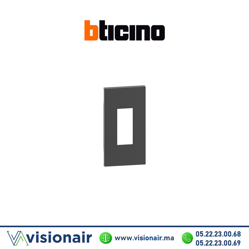 [BTKG07M2] Enjoliveur RJ 2M BTICINO Living Now Noir BTKG07M2