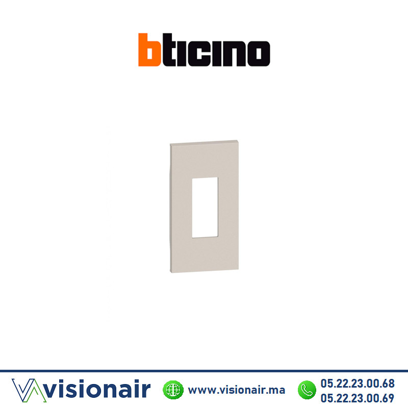 [BTKM07M2] Enjoliveur RJ 2M BTICINO Living Now Sable BTKM07M2