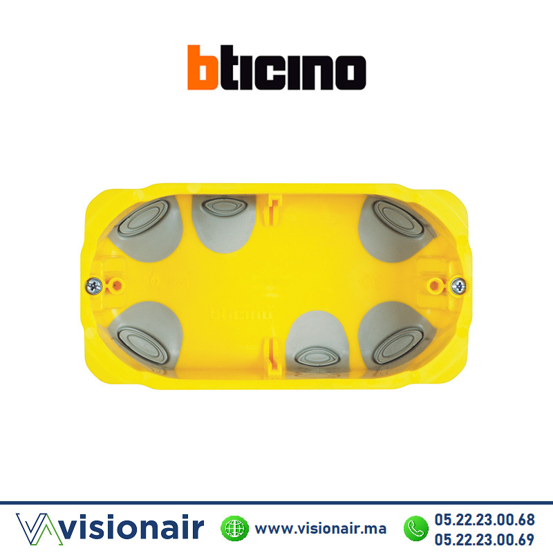 [BTPB504N] Boîte d'encastrement BTICINO 4 modules cloison sèches BTPB504N