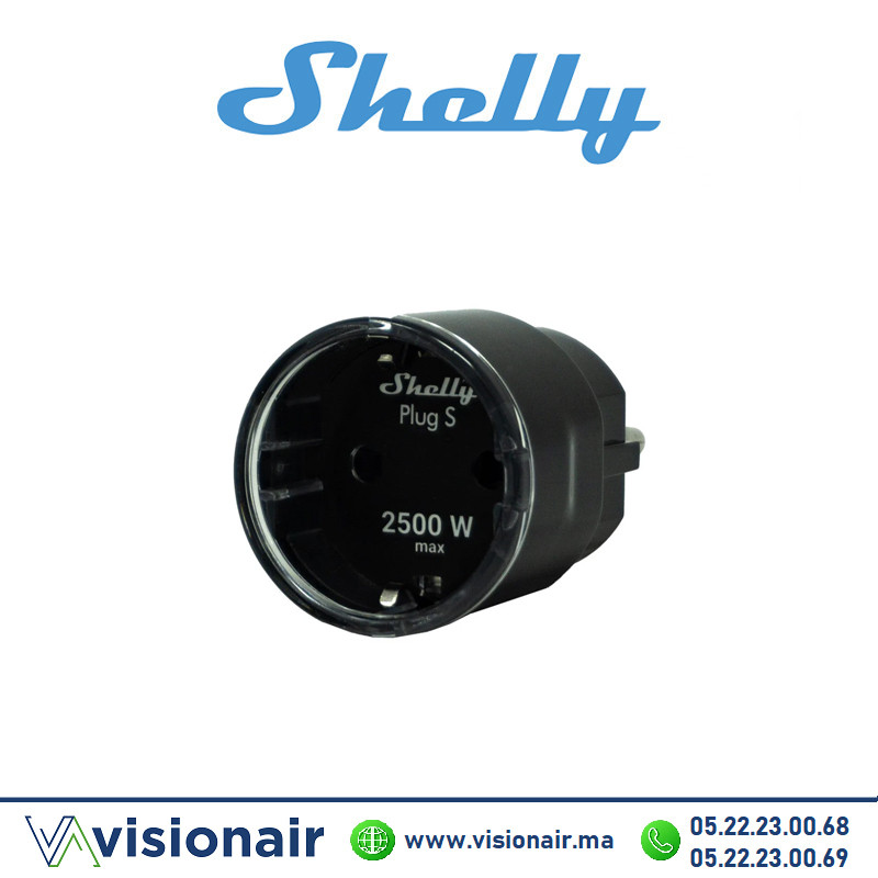 [SHELLY-PLUG S] Prise connecté SHELLY Plug S 2500W