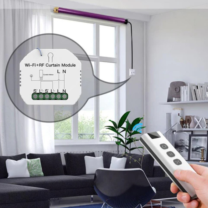 Switch Moes volet roulant WRM-108-MS Casablanca Maroc