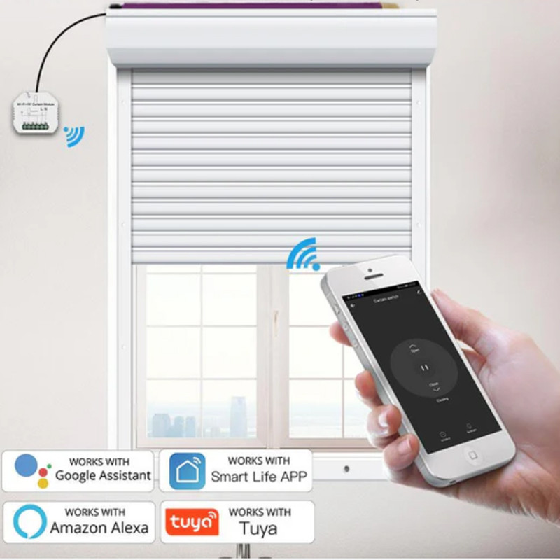 Switch Moes volet roulant WRM-108-MS Casablanca Maroc