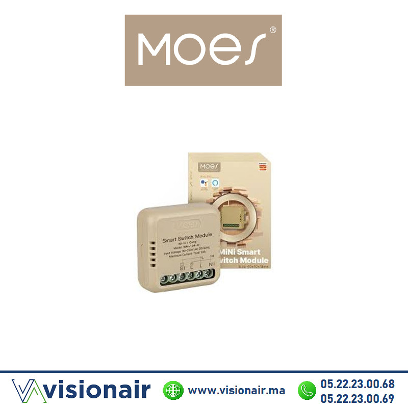 [MOES- WM-104-M] Smart switch Moes Wi-Fi WM-104-M