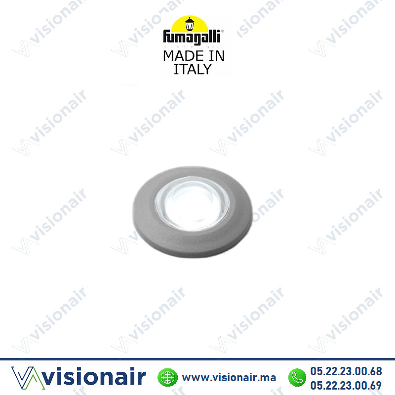 [FUMAALDO5G] Encastré de sol Fumagalli Aldo 50 G9 4000°K gris
