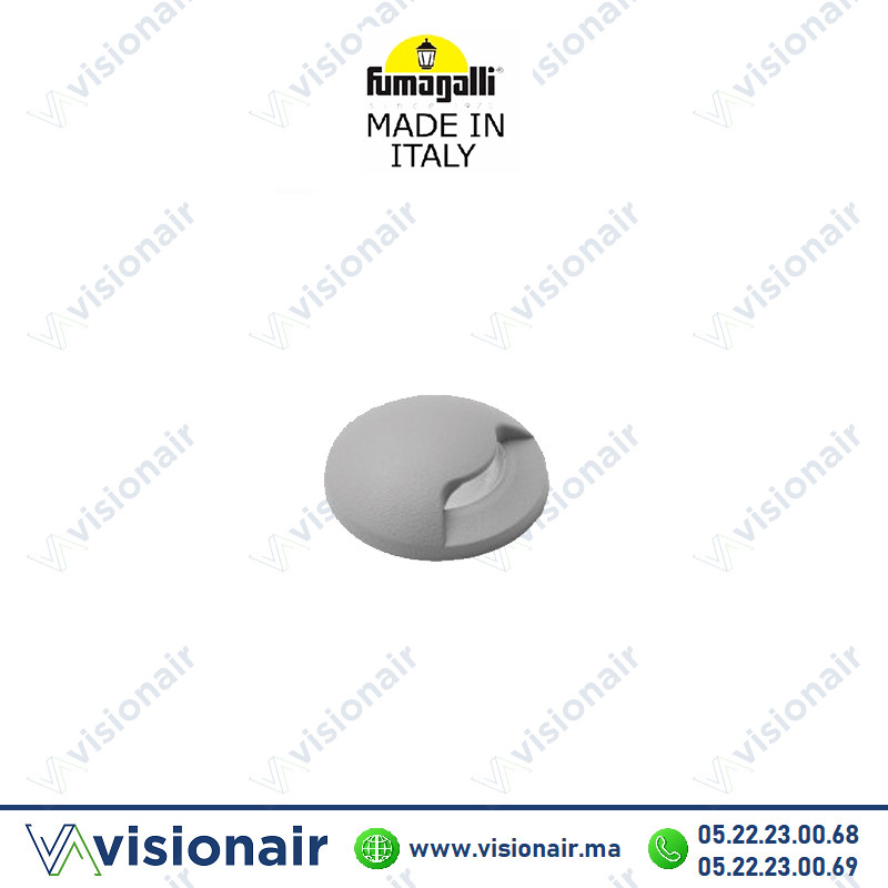 [FUMAALDO51LG] Encastré de sol Fumagalli Aldo 1L 5cm G9 4000°K gris