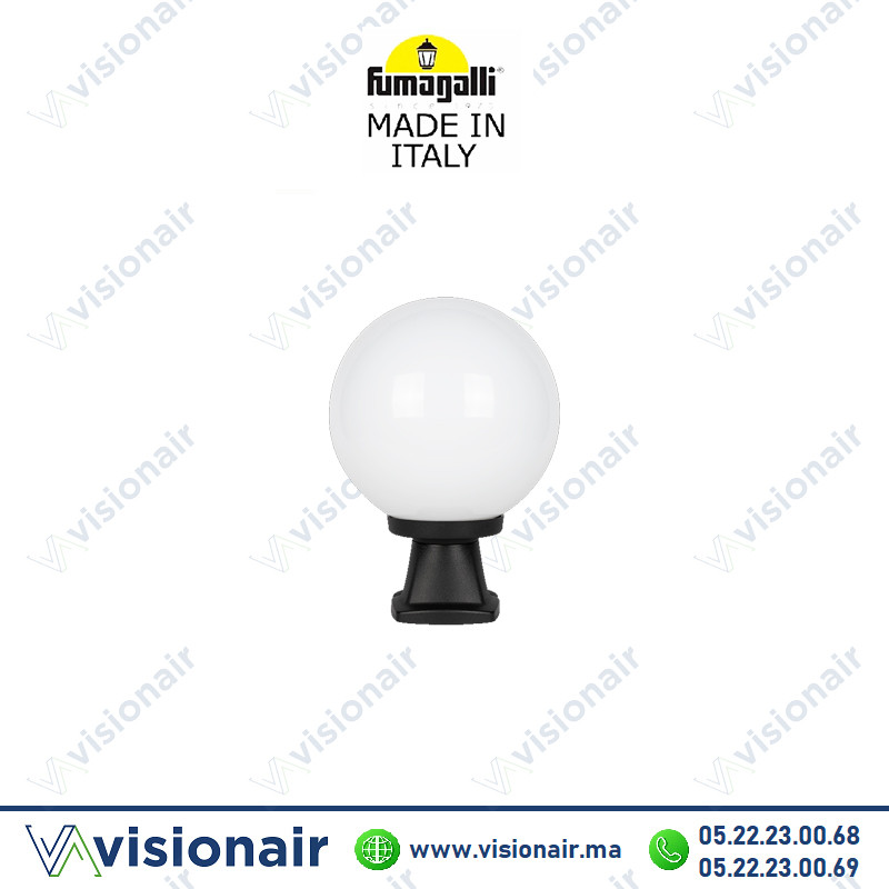 [DISMAG300N] Borne Fumagalli Disma G300 OPAL Noir E27 G31.114.AYE27