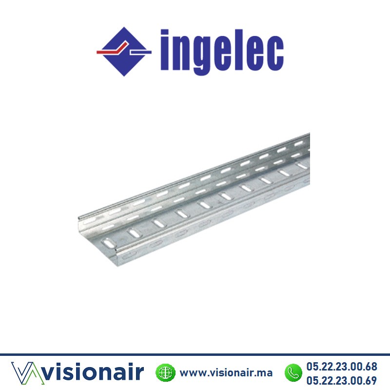 [ING305/63N] Chemin de câble en tôle INGELEC 305x63