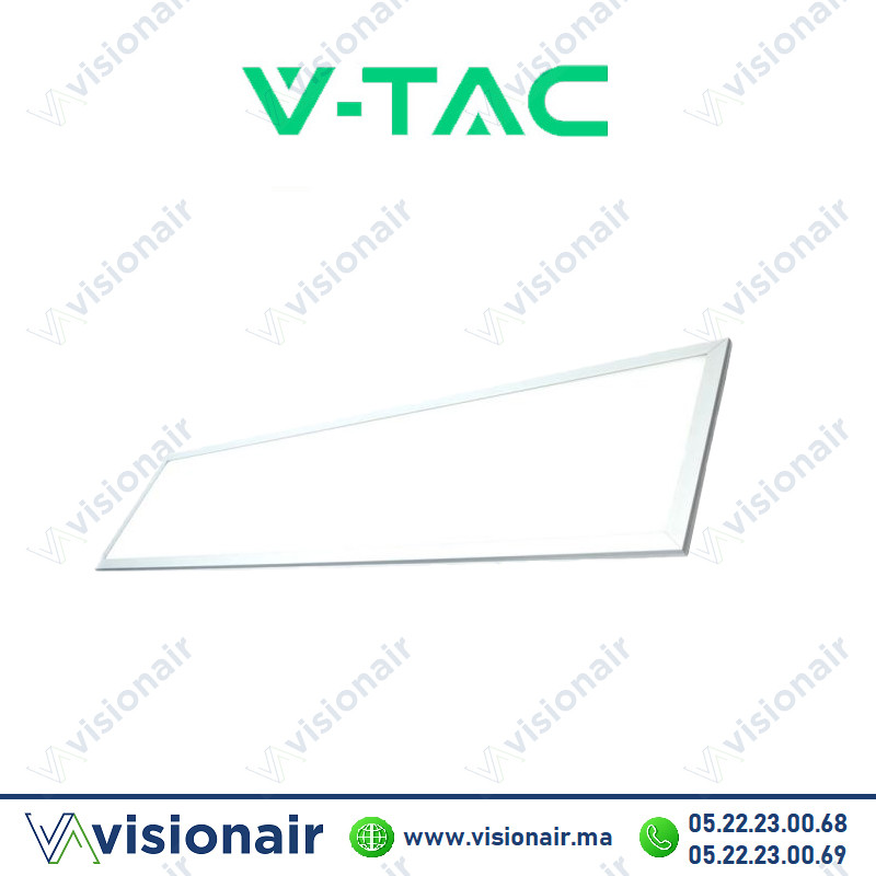 [VT-12030-SKU60266] Panel LED V-TAC encastré slim 1200x300 48W 4000°K SKU60266
