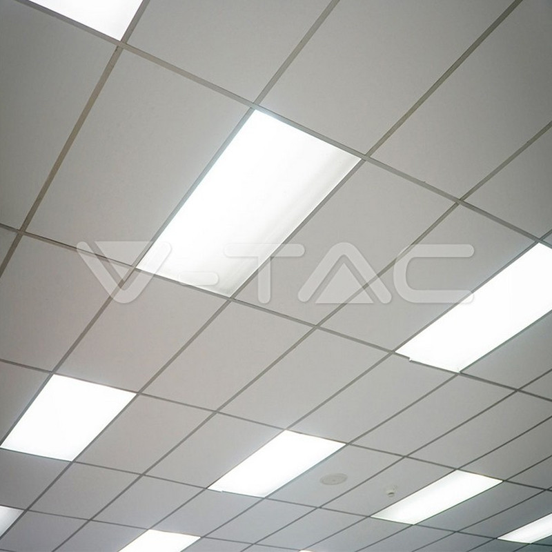 Panel LED V-TAC encastré slim 1200x300 48W 6500°K SKU97448 Casablanca Maroc