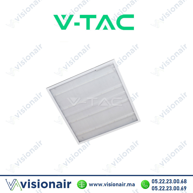 [VT-6139-SKU6380] Panel LED V-TAC encastré / apparent 600x600 36W 4000°K SKU6380