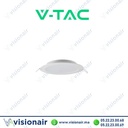 [VT-61012-97163-RD] Panel LED V-TAC backlite rond encastré 12W 6500°K SKU97163