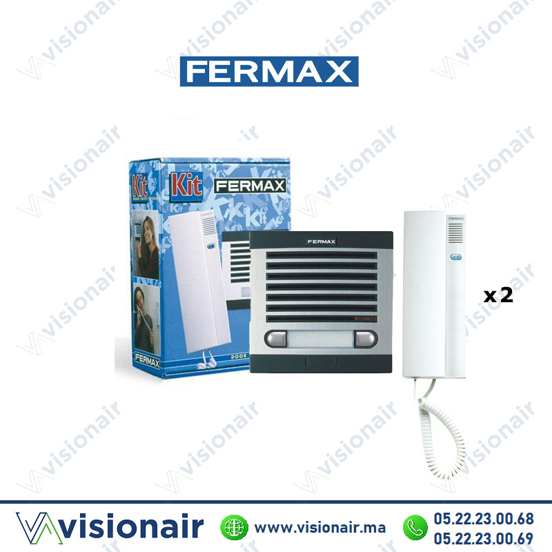 [FERMAX-6202] Kit interphone Fermax 2 postes FERMAX-6202