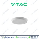 [VT-60012-SKU97173-RD] Panel LED V-TAC apparent backlite rond 12W 6500°K SKU97173