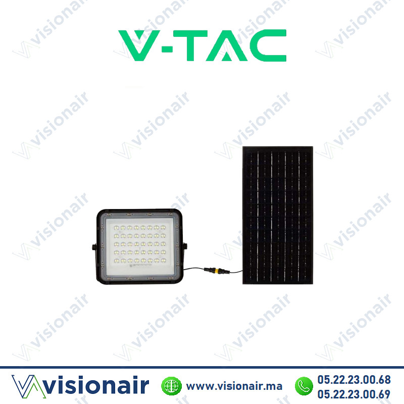 [VT80W-SKU7823] Projecteur LED solaire V-TAC 80W 6400°K SKU7823