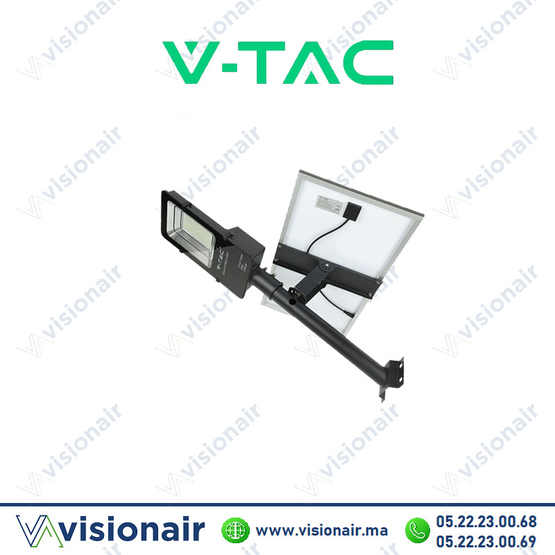 [VTST150-SKU95508] Luminaire LED solaire V-TAC 150W 6000°K éclairage publique SKU95508