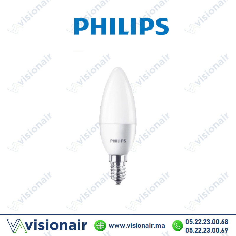 [PHILE14ESS65W4K] Lampe LED E14 Philips Essential 6,5W 4000°K