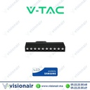 [VT-431-SKU20007] Projecteur laser sur rail V-TAC 25W 4000°K en aluminium Noir