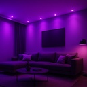 Lampe LED GU10 Lumia 6W Violette  Casablanca Maroc