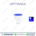 [OPTLLSC8G10B] Lampe LED GU10 Optimax 8W bleu