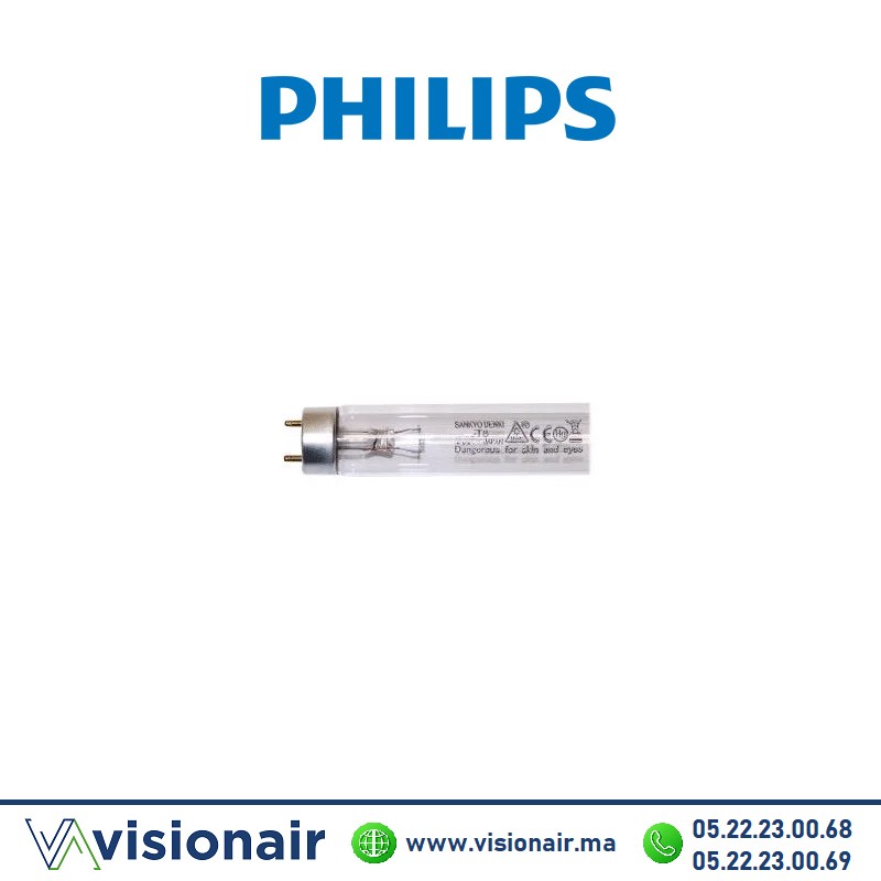 [PHILIPSTUV15W] Tube PHILIPS TUV UV-C 15W désinfection