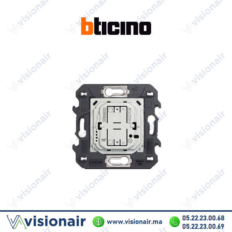 [BTK4027CW] Commande de volet roulant sans-fil BTICINO Living Now 2M BTK4027CW