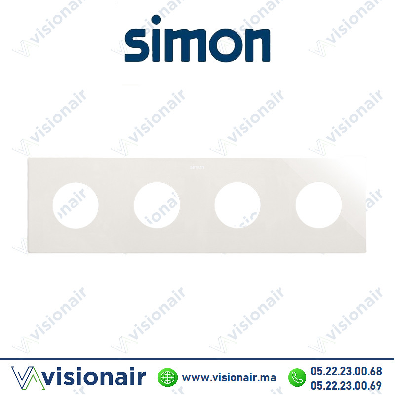 [27110640-090] Cadre Simon 270 Minima 4 modules 2P+T CLEAN blanc 27110640-090