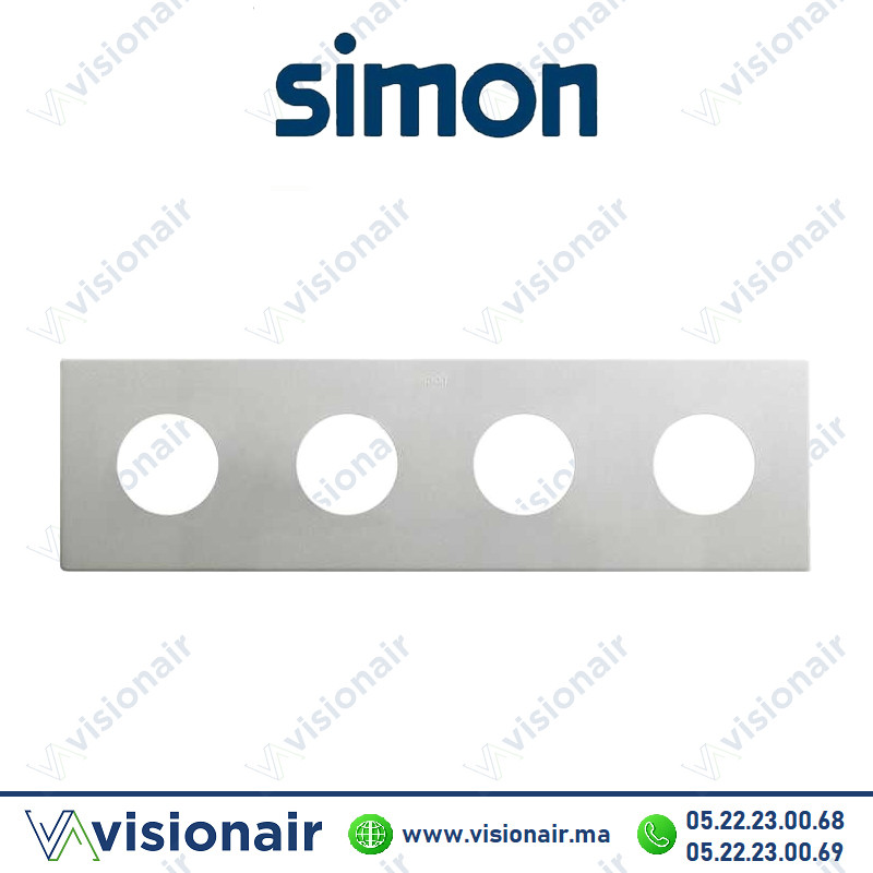 [27110640-093] Cadre Simon 270 Minima 4 modules 2P+T CLEAN Aluminium 27110640-093