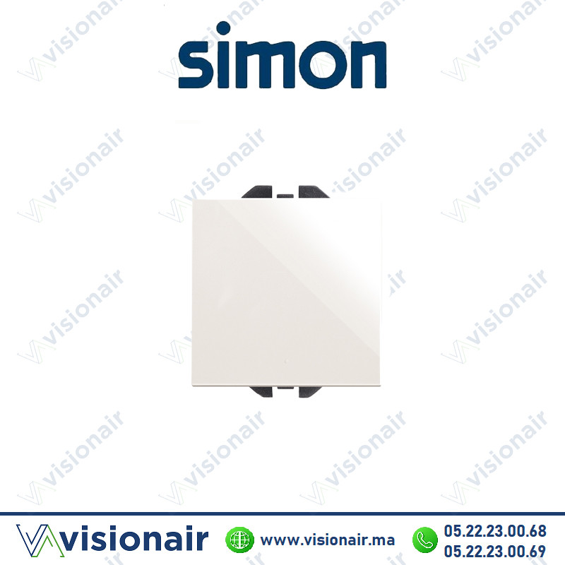 [20000201-090] Interrupteur Simon 270 10Ax va-et-vient blanc 20000201-090