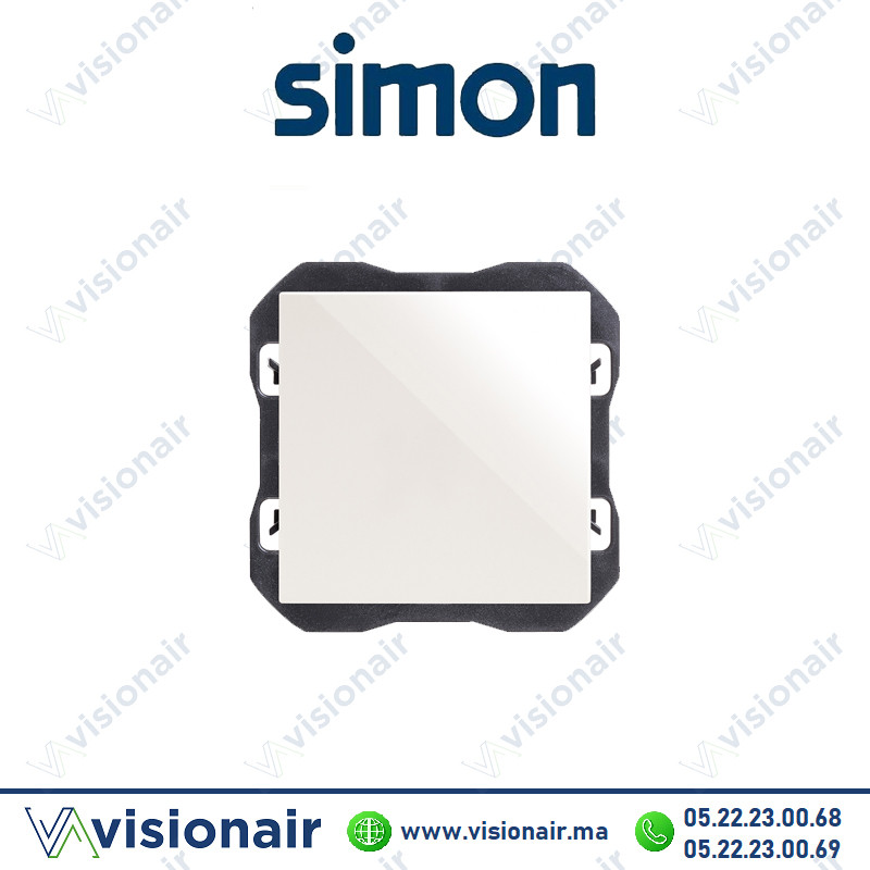 [20000800-090] Enjoliveur Simon 270 aveugle large blanc 20000800-090