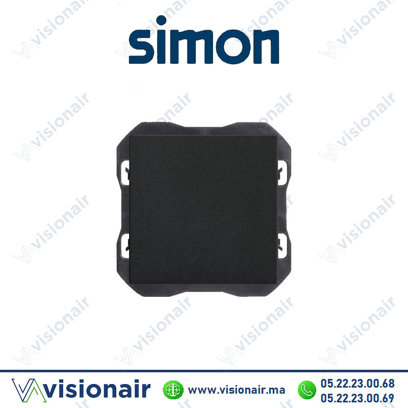[20000800-098] Enjoliveur Simon 270 aveugle large Noir mat 20000800-098