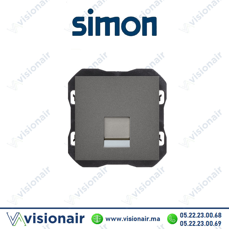 [20000187-096] Cache Simon 270 RJ45 avec connecteur Titane 20000187-096
