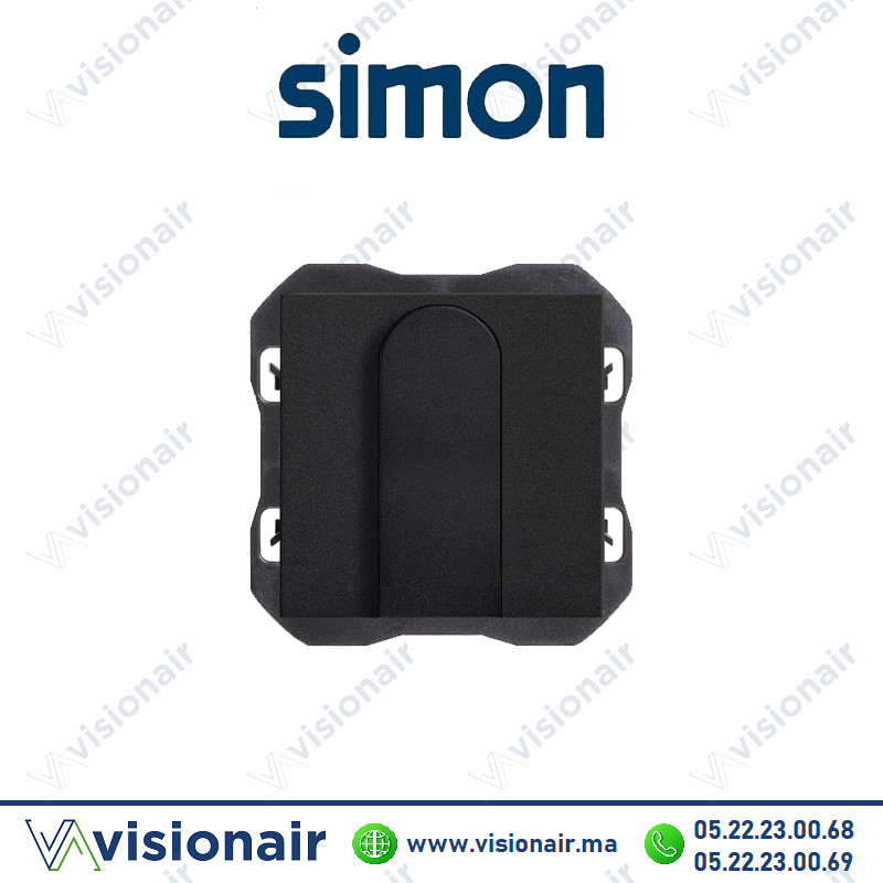 [20000801-098] Sortie de câbles Simon 270 noir mat 20000801-098