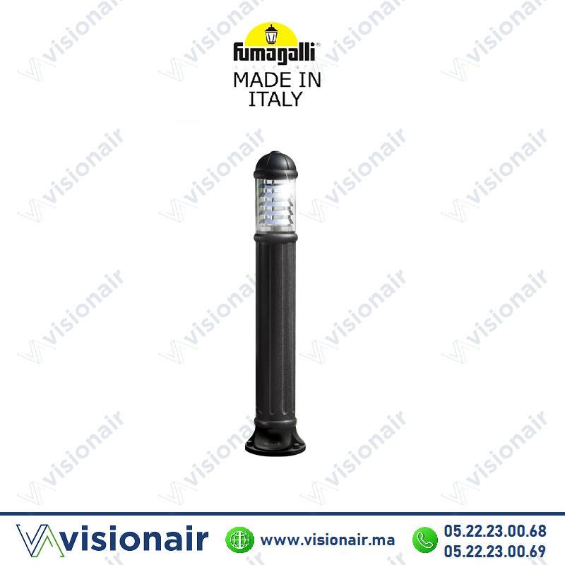 [SAURO1100N] Borne jardin Fumagalli Sauro 1100 E27 noir