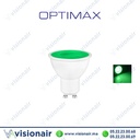 [OPTLLSC8G10V] Lampe LED GU10 Optimax 8W Vert