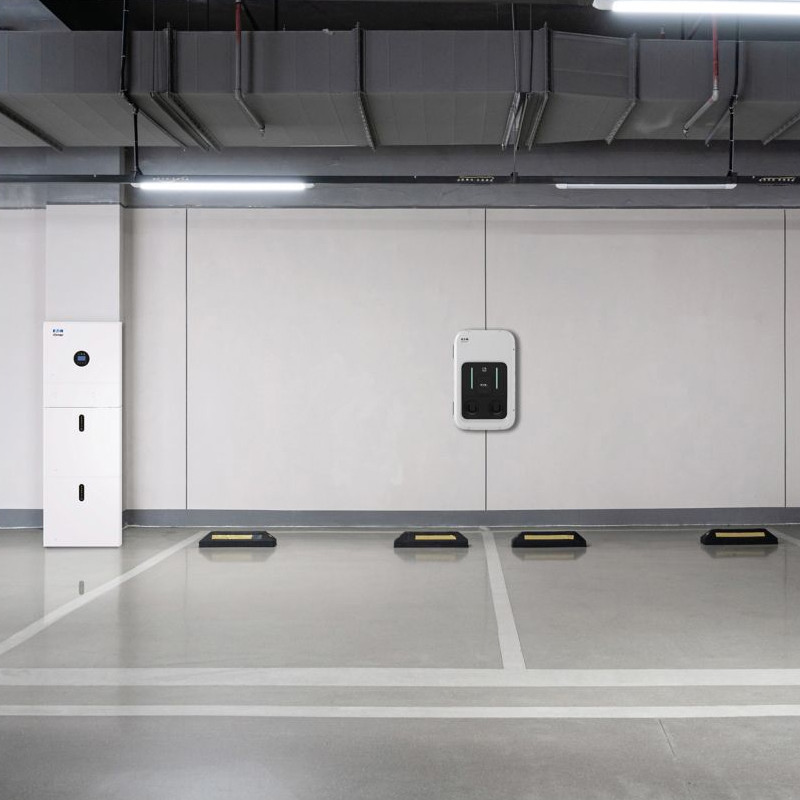 Borne de recharge Eaton Green Motion Duo Master 2x22KW Triphasé Casablanca Maroc