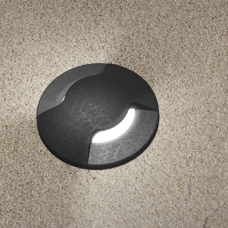 Encastré de sol Fumagalli Aldo 2L 5cm G9 4000°K noir Casablanca Maroc
